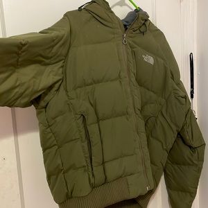 North face green